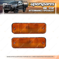 Right & Left Hand Side Front Bar Blinkers for Honda Accord SY 01/1982-12/1983