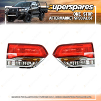 Right & Left Inner Tail Lights for Jeep Grand Cherokee WK 07/2013-07/2021