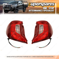 Right & Left Hand Side Tail Lights for Kia Picanto JA 03/2017-09/2023