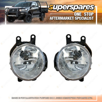 Pair of Right & Left Hand Side Fog Lights No LED for Lexus CT ZWA10 03/2011-2021