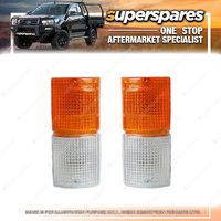 Right & Left Hand Side Corner Lights for Mitsubishi Express SA SB 1980-1981