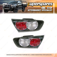 Right & Left Inner Tail Lights for Mitsubishi Lancer CJ CF 09/2007-10/2017