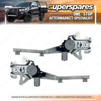 Right & Left Rear Window Regulators for Mitsubishi Outlander ZG ZH 2006-2012