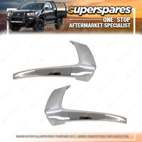 Right & Left Hand Side Front Bar Moulds for Mitsubishi Outlander ZK ZL 15-21