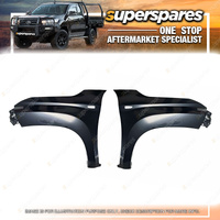 Pair of Right & Left Hand Side Guards for Mitsubishi Triton MR 11/2018-On