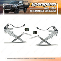 Right & Left Rear Window Regulators for Nissan Pulsar C12 03/2013-04/2016