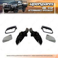 Right & Left Hand Side Door Mirrors for Volkswagen Polo 6Q 9N 11/2005-02/2010