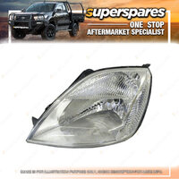 Superspares Left Hand Side Headlight for Ford Fiesta WP 04/2004-12/2005