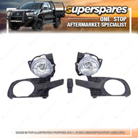 1 pc Superspares Fog Light Set for Ford Ranger PJ 12/2006-05/2009