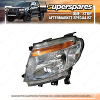Superspares Left Headlight for Ford Ranger PX Style 1 09/2011-05/2015