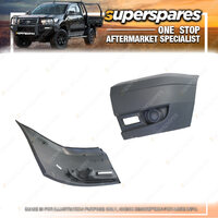Left Front Bumper Bar End for Ford Transit VM No Flare Holes 09/2006-ONWARDS