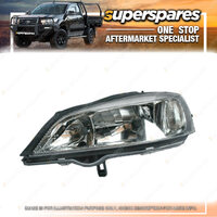 Superspares Left Headlight for Holden Astra TS Style 2 09/1998-05/2006