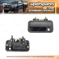 Left Front Outer Door Handle for Holden Rodeo TF Black 01/1997-02/2003