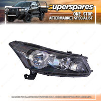 Superspares Head Light Right Hand Side for Honda Accord Cp 02/2008-05/2013