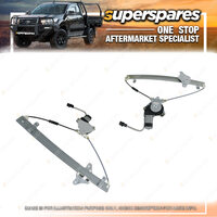 Left Front Electric Window Regulator With Motor for Hyundai Getz 5 Door Hatch TB