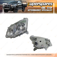 Superspares Left Halogen Headlight for Isuzu D Max Ex Sx 07/2012-10/2016