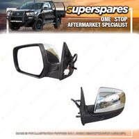 Chrome Electric Door Mirror Left Hand Side for Mazda Bt-50 UN 11/2006 - 09/2011