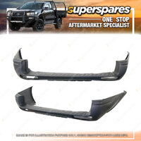 Superspares Rear Bumper Bar Cover for Mitsubishi Pajero NP 10/2002-10/2006