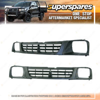 Superspares Black Grille for Mitsubishi Triton MK 10/1996-05/2001