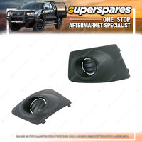 Superspares Left Fog Light Cover for Mitsubishi Triton MN 09/2009-12/2014