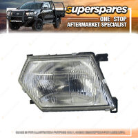 Superspares Head Light Right Hand Side for Nissan Patrol Gu 12/1997-09/2001