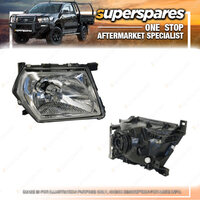Superspares Head Light Right Hand Side for Nissan Patrol Gu 10/2001-09/2004
