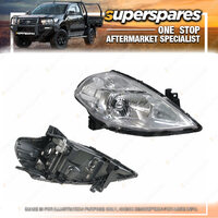 Superspares Head Light Right Hand Side for Nissan Tiida C11 12/2009-On