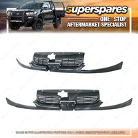 Superspares Front Bumper Grille for Peugeot 206 10/1999-09/2007 Accessory