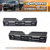 1 piece Superspares Front Grille for SUBARU LEONE A 04/1985-12/1986