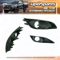 Right Fog Light Cover With Hole for Toyota Corolla Hatchback ZRE152