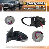 Left Electric Door Mirror for Toyota Corolla Hatchback ZRE182 5 Wire Type