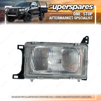 Superspares Left Hand Side Headlight for Toyota Cressida MX62 1981-1982