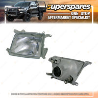 Superspares Left Headlight for Toyota Landcruiser Prado ZJ95 07/1996-07/1999