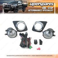 Superspares Fog Lamp Kit for Toyota Rav4 ACA30 SERIES 08/2008-11/2012