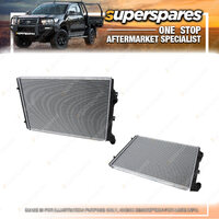 Superspares Radiator for Volkswagen Passat B6 3C 1.8 Turbo 07/2005-05/2011