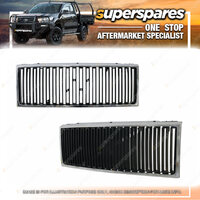 Superspares Front Bumper Grille for Volvo 740 760GL 1990-1996 Accessory