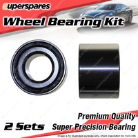 2x Rear Wheel Bearing Kit for Peugeot 205 206 306 I4 1.6L 1.8L 1.9L 2.0L