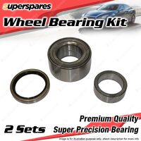 2x Front Wheel Bearing Kit for PEUGEOT 403 404 504 1.5L 1.6L 1.8L 2.0L
