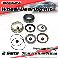 2x Rear Wheel Bearing Kit for MERCEDES BENZ 230GE 300GD W460 I4 I5 3.0L 2.3L