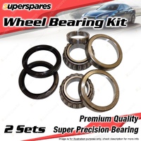 2x Front Wheel Bearing Kit for LEYLAND MINI A SERIES I4 1.0L 28KW 1967-1971