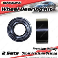 2x Front Wheel Bearing Kit for PEUGEOT 205 GTI 205 Si 1.6L 1.9L I4 1986-1998