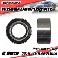 2x Front Wheel Bearing Kit for MERCEDES BENZ A140 A160 A170 A190 W168 W169 I4