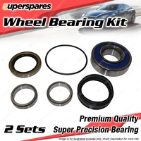 2x Rear Wheel Bearing Kit for TRD HILUX S SL GGN25R GGN25 4.0L V6 2005-2007 ABS