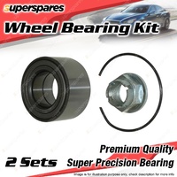 2x Front Wheel Bearing Kit for PROTON S16 FLX GX GXR BT SAVVY BT 1.1L 1.3L 1.6L