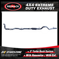Redback 3" Exhaust & Resonator & cat for Holden Colorado 7 RG 2.8L 11/12-01/18