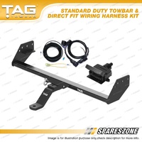 TAG Light Duty Towbar Kit for Mitsubishi Triton ML MN Cab Chassis Ute 1200kg