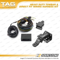 TAG HD Towbar Kit for VW Amarok 2H Ute 02/11-On Capacity 3500kg Powder-Coated