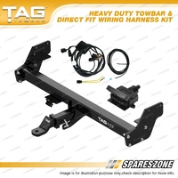 TAG HD Towbar Kit for Mazda BT-50 UP UR Cab Chassis 11-20 Wiring UNT297 3500kg