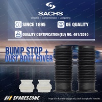 2 Pcs Front Sachs Bump Stop + Dust Boot Cover Kit for Opel Astra P10 Zafira P12
