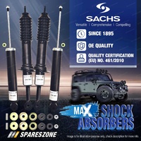 Front + Rear Sachs Max Shock Absorbers for Ford Everest UA SUV 07/2015-05/2022